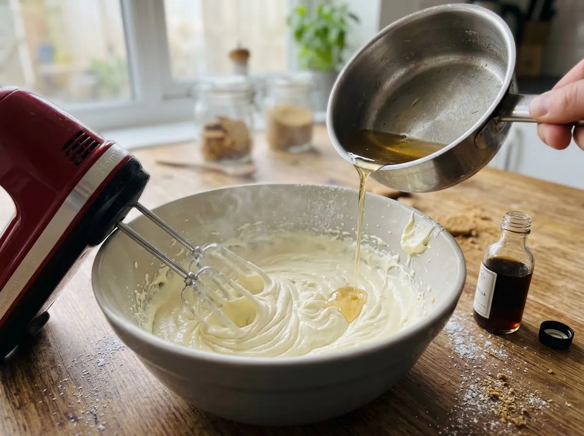 No-bake cheesecake — step 3
