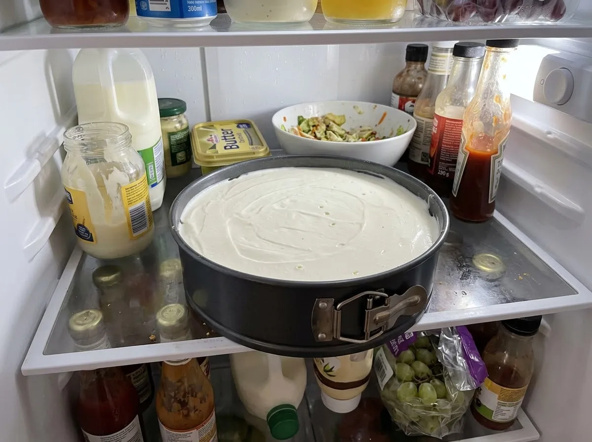 No-bake cheesecake — step 5